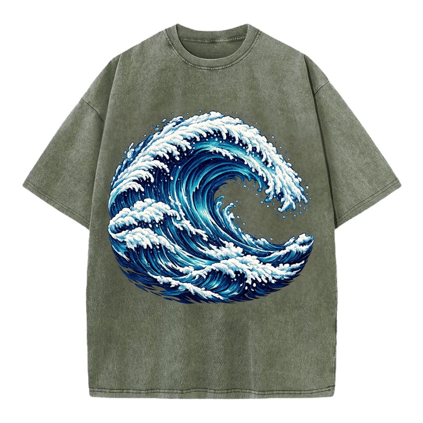 Ocean Wave - Vintage T-shirt