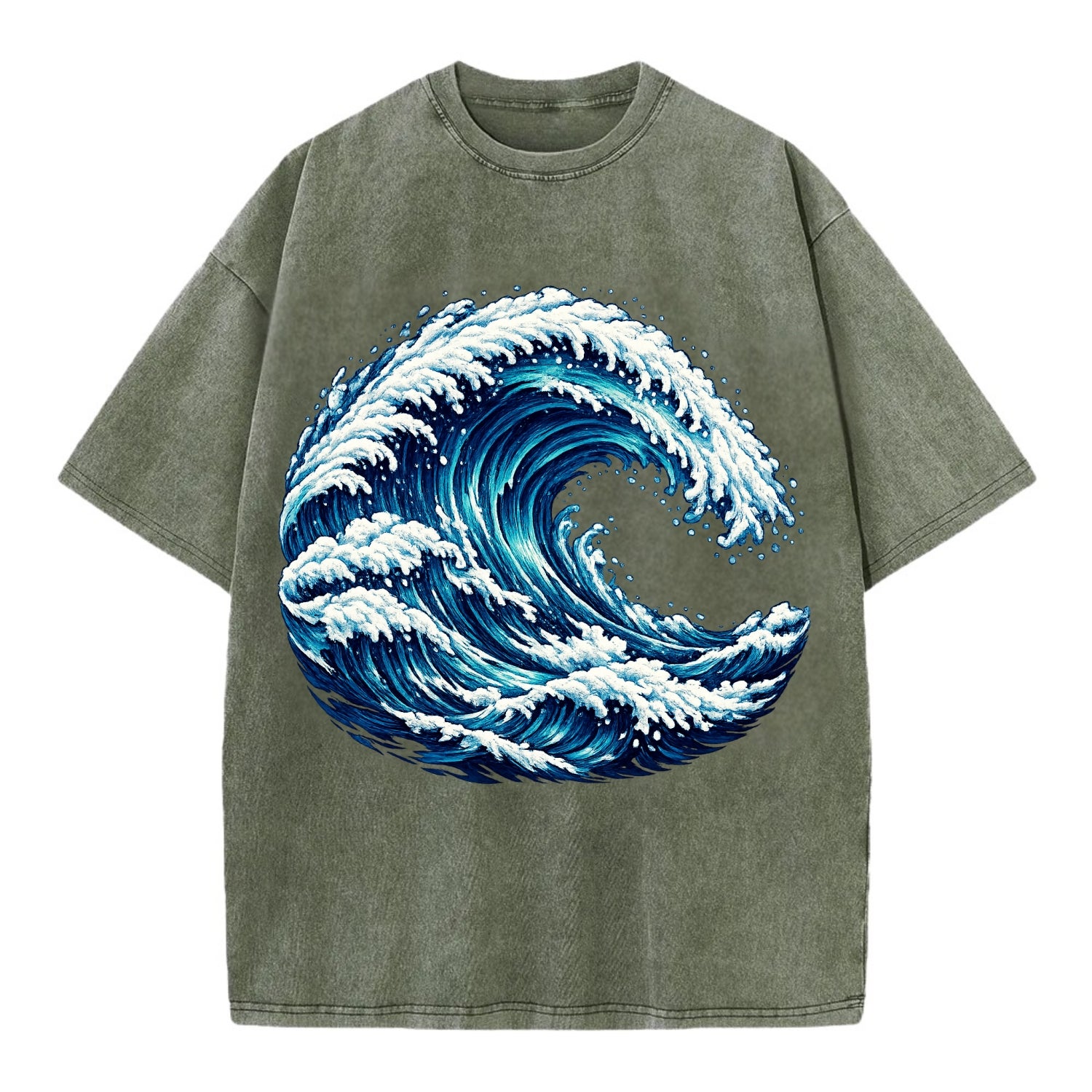 Ocean Wave - Vintage T-shirt