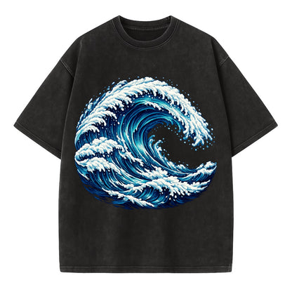 Ocean Wave - Vintage T-shirt