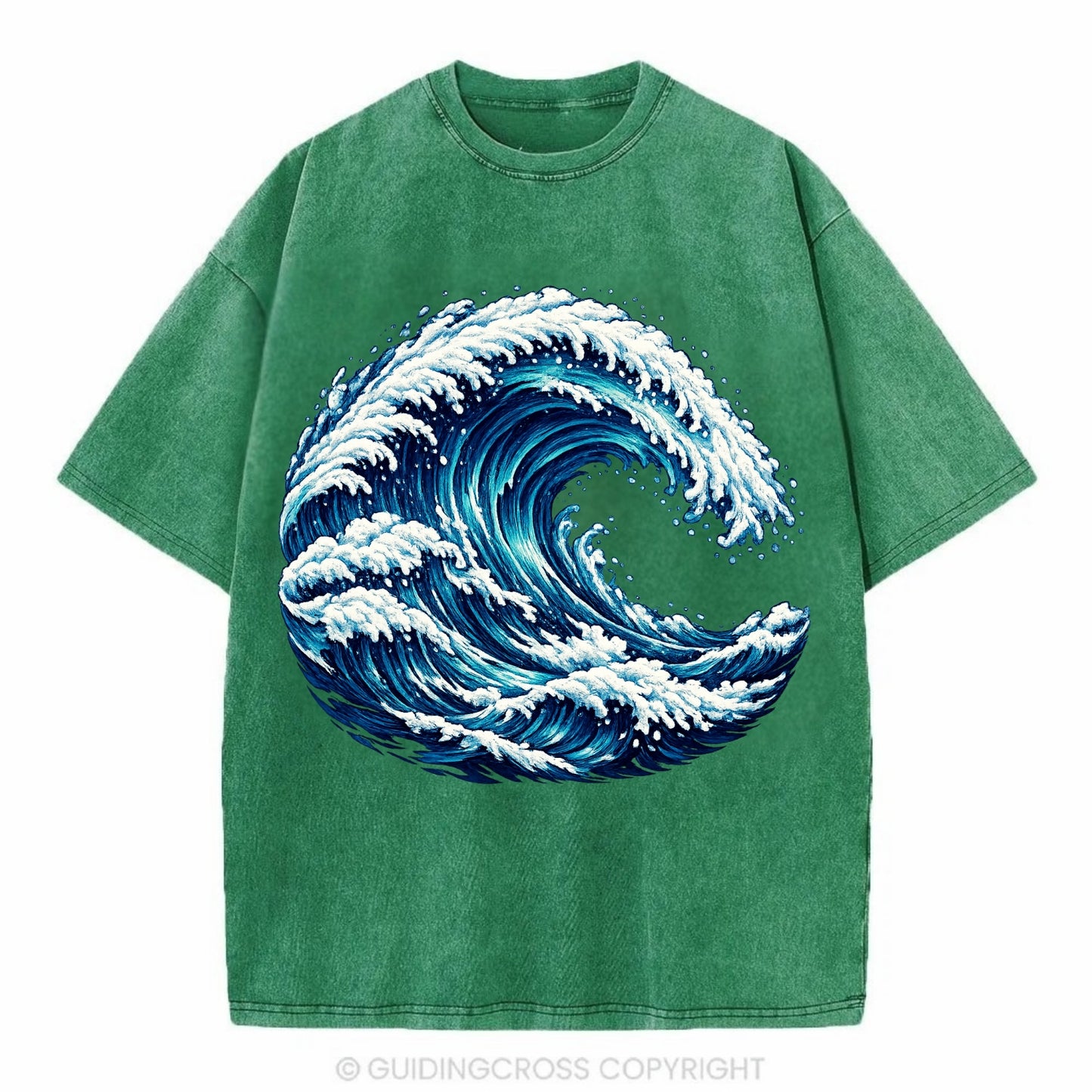 Ocean Wave - Vintage T-shirt
