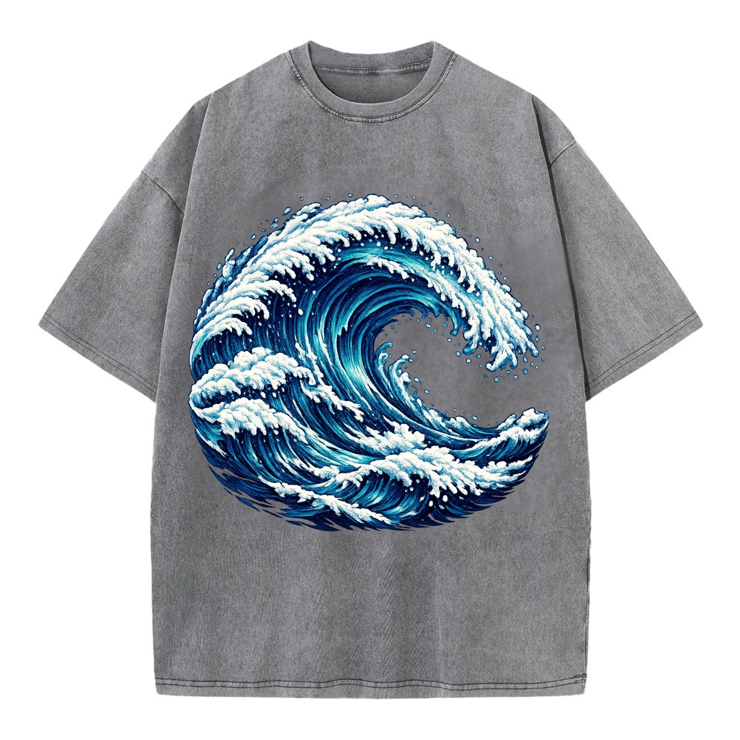 Ocean Wave - Vintage T-shirt