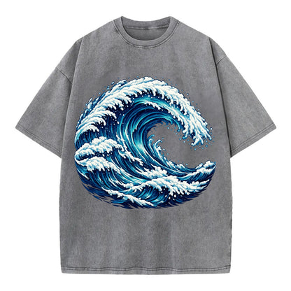 Ocean Wave - Vintage T-shirt