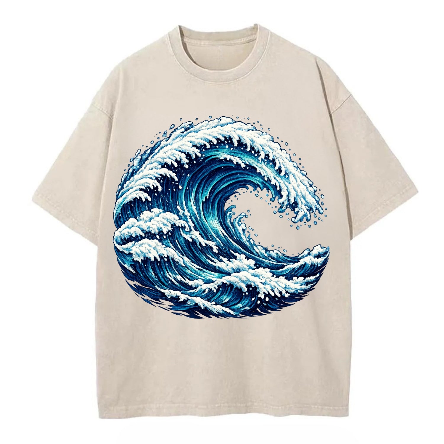 Ocean Wave - Vintage T-shirt