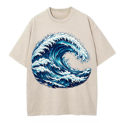 Ocean Wave - Vintage T-shirt