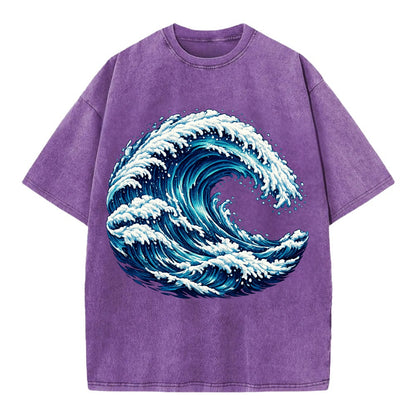 Ocean Wave - Vintage T-shirt