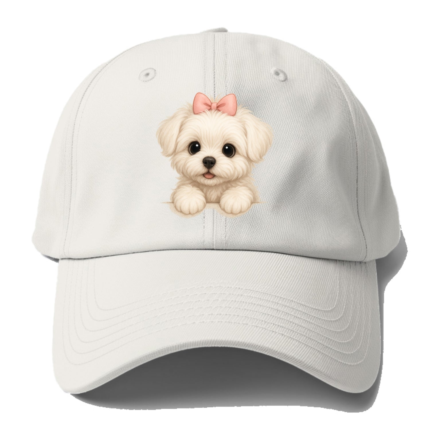 Maltese  - Baseball Cap - Off White
