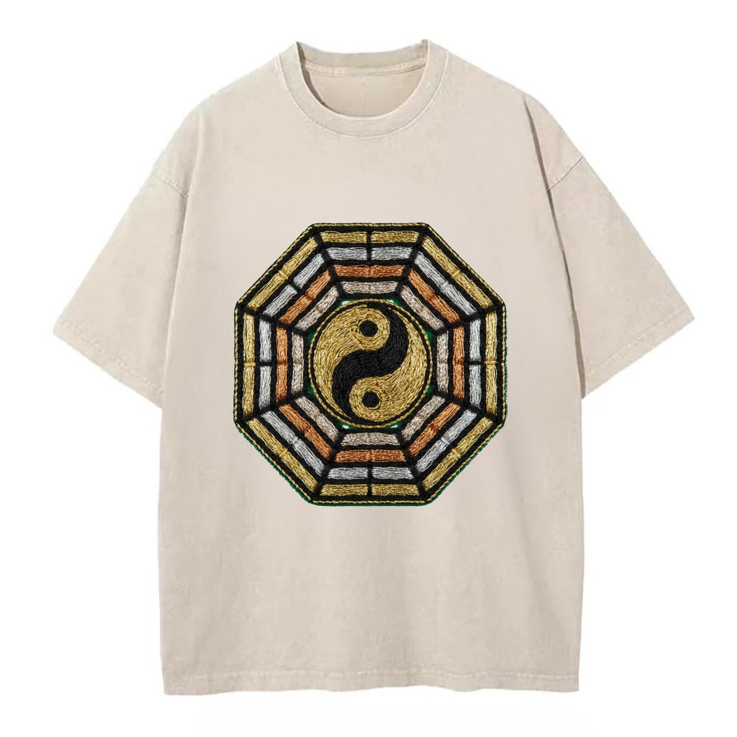 Bagua - Vintage T-shirt - Off White