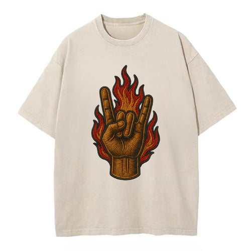 Devil Horns  - Vintage T-shirt