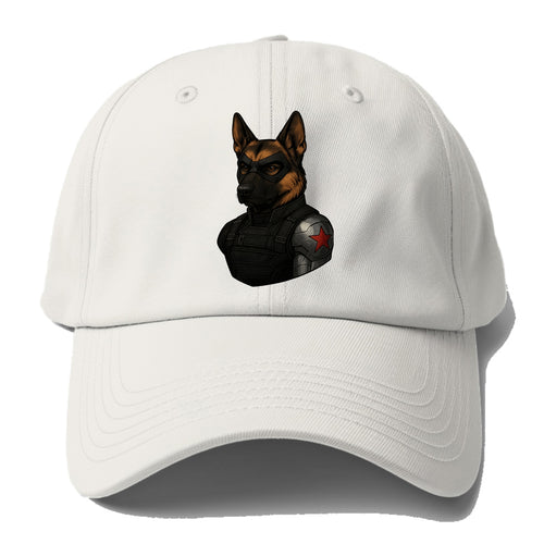 German Shepherd Winter Soldier  - Baseba - Baseball Cap For Big Heads
