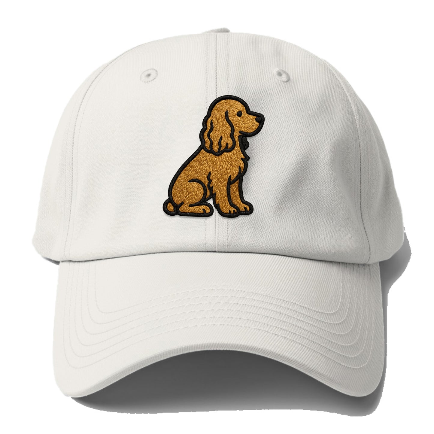 Cocker Spaniel - Contemporary spaniel de - Baseball Cap - Off White