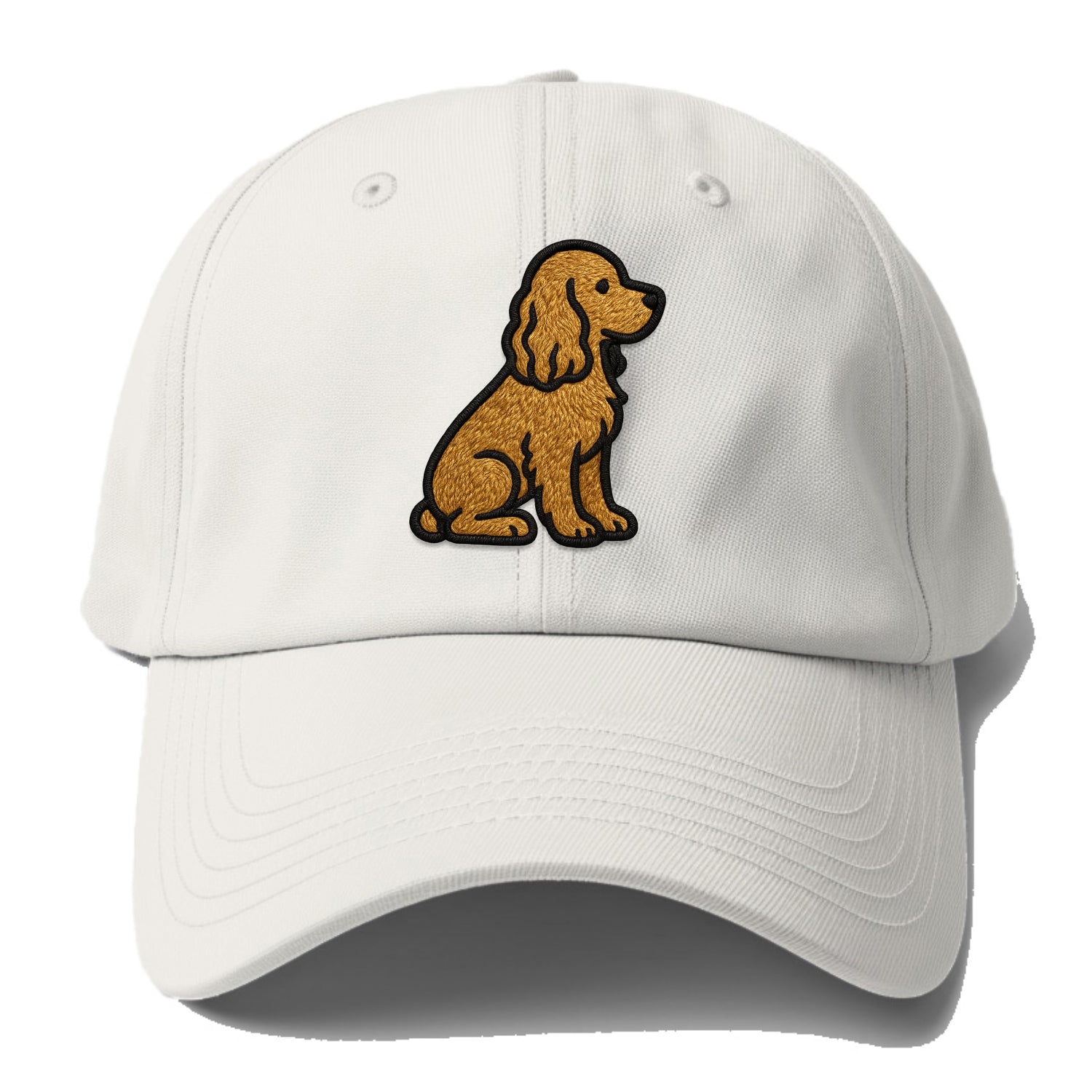 Cocker Spaniel - Contemporary spaniel de - Baseball Cap - Off White
