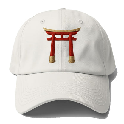 Japanese Torii Gate  - Baseball Cap For Big Heads - Off White