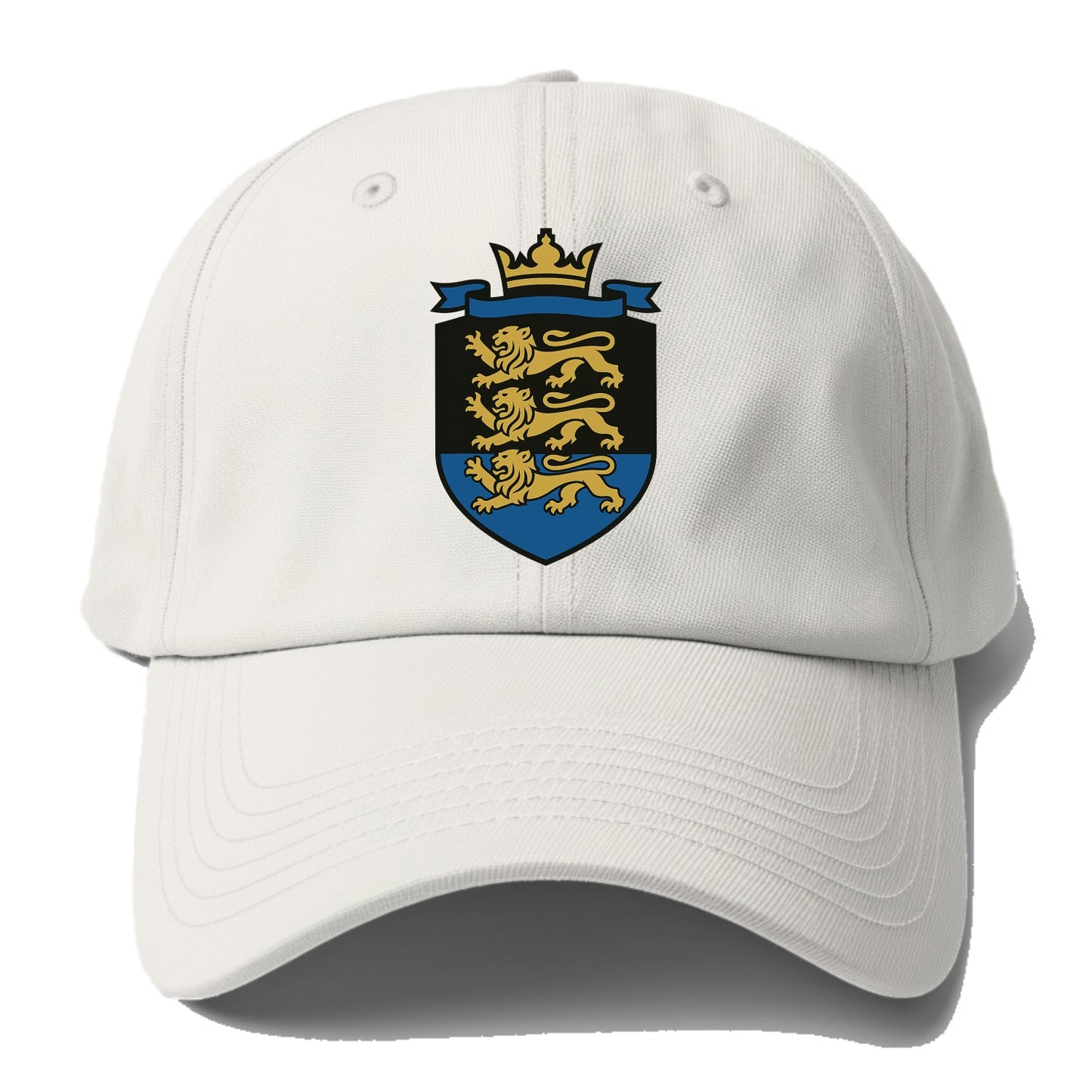Estonia Royal Logo  - Baseball Cap For Big Heads - Off White