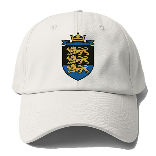 Estonia Royal Logo  - Baseball Cap For Big Heads - Off White