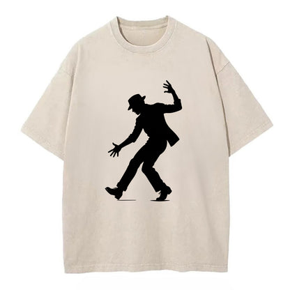 Tap dancer dramatic step - Vintage T-shirt - Off White