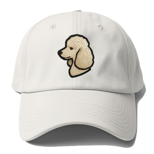 Poodle - Contemporary clean style with s - Baseball Cap