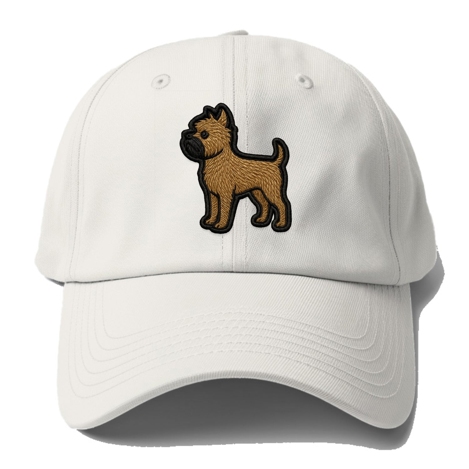 Affenpinscher - Contemporary wiry design - Baseball Cap - Off White