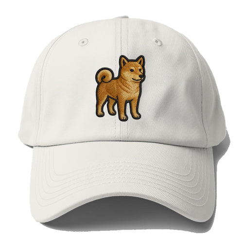 Shiba Inu - Trendy Japanese dog logo wit - Baseball Cap For Big Heads