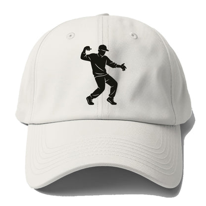 Hip-hop dancer popping and locking - Baseball Cap For Big Heads - Off White