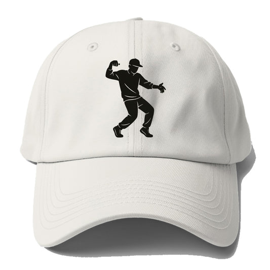 Hip-hop dancer popping and locking - Baseball Cap For Big Heads - Off White