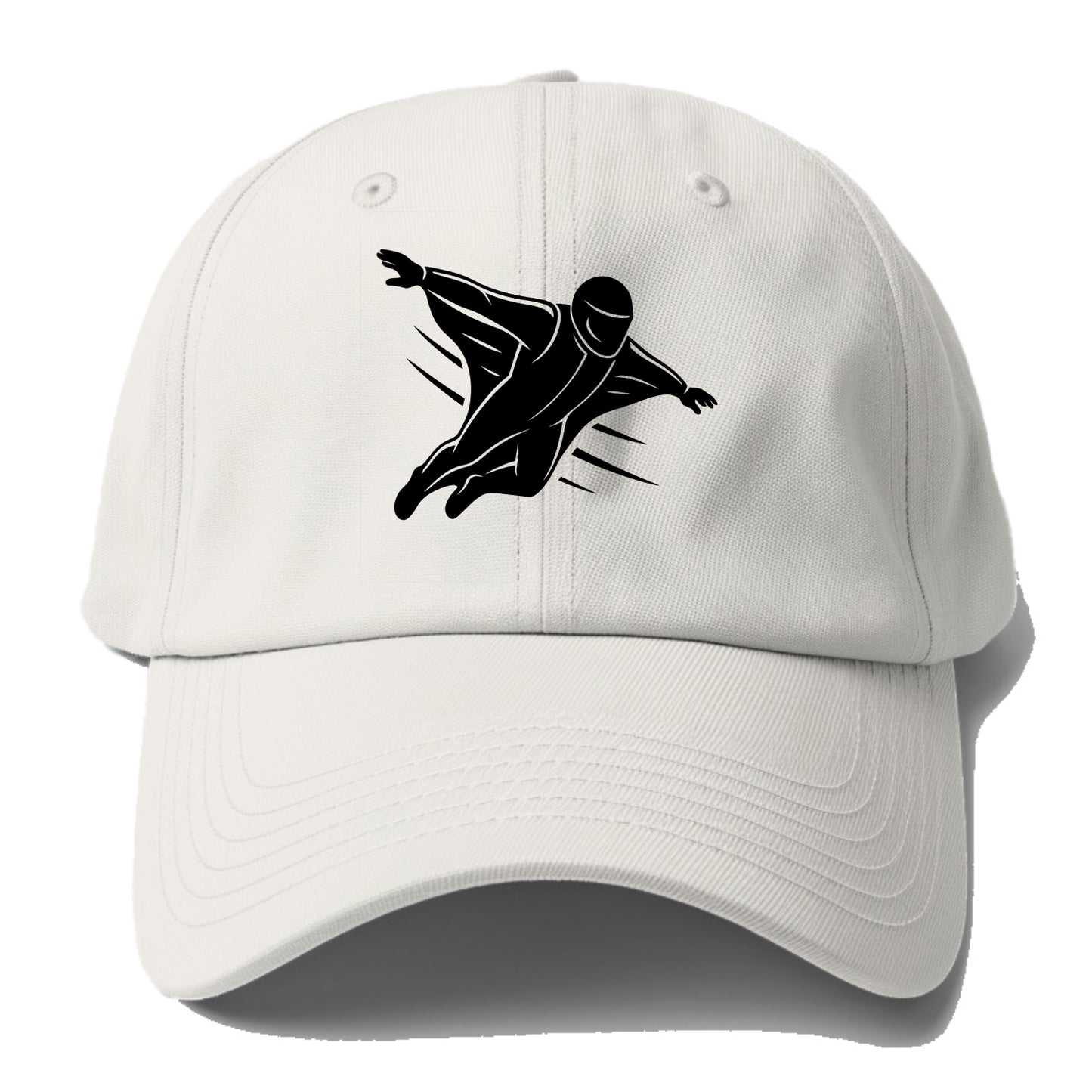 Wingsuit flyer gliding - Baseball Cap For Big Heads - Off White