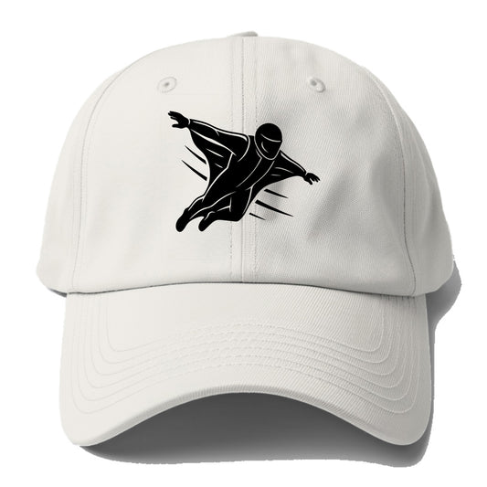 Wingsuit flyer gliding - Baseball Cap For Big Heads - Off White