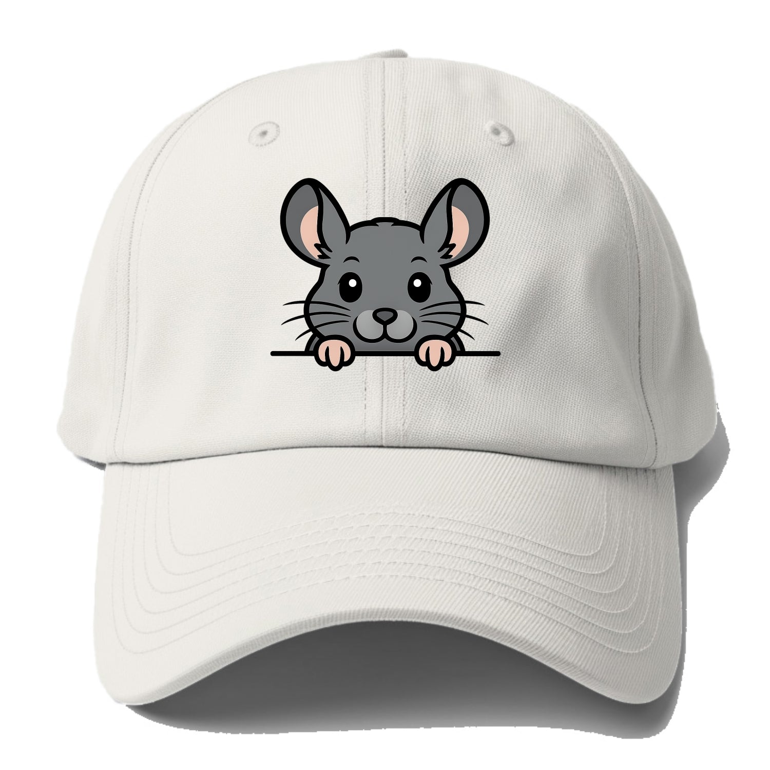 Chinchilla  - Baseball Cap - Off White