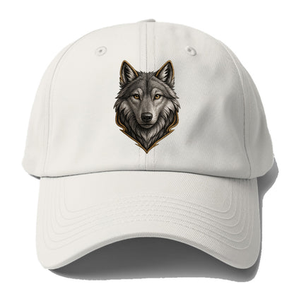Wolf Totem  - Baseball Cap For Big Heads - Off White