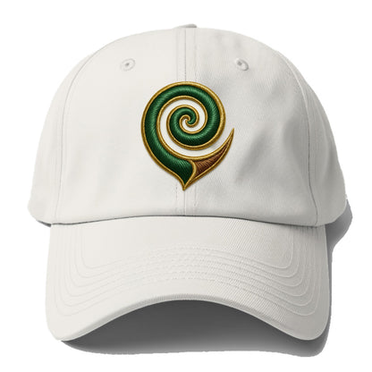 Maori Koru  - Baseball Cap - Off White
