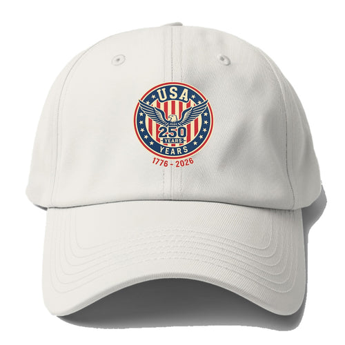 Usa 250 Years Eagle Seal - Baseball Cap For Big Heads