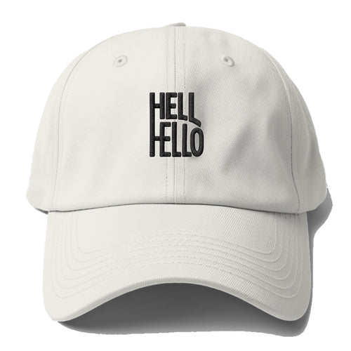 HELL;HELLO BEAUTIFUL Floral Print Hat - Baseball Cap