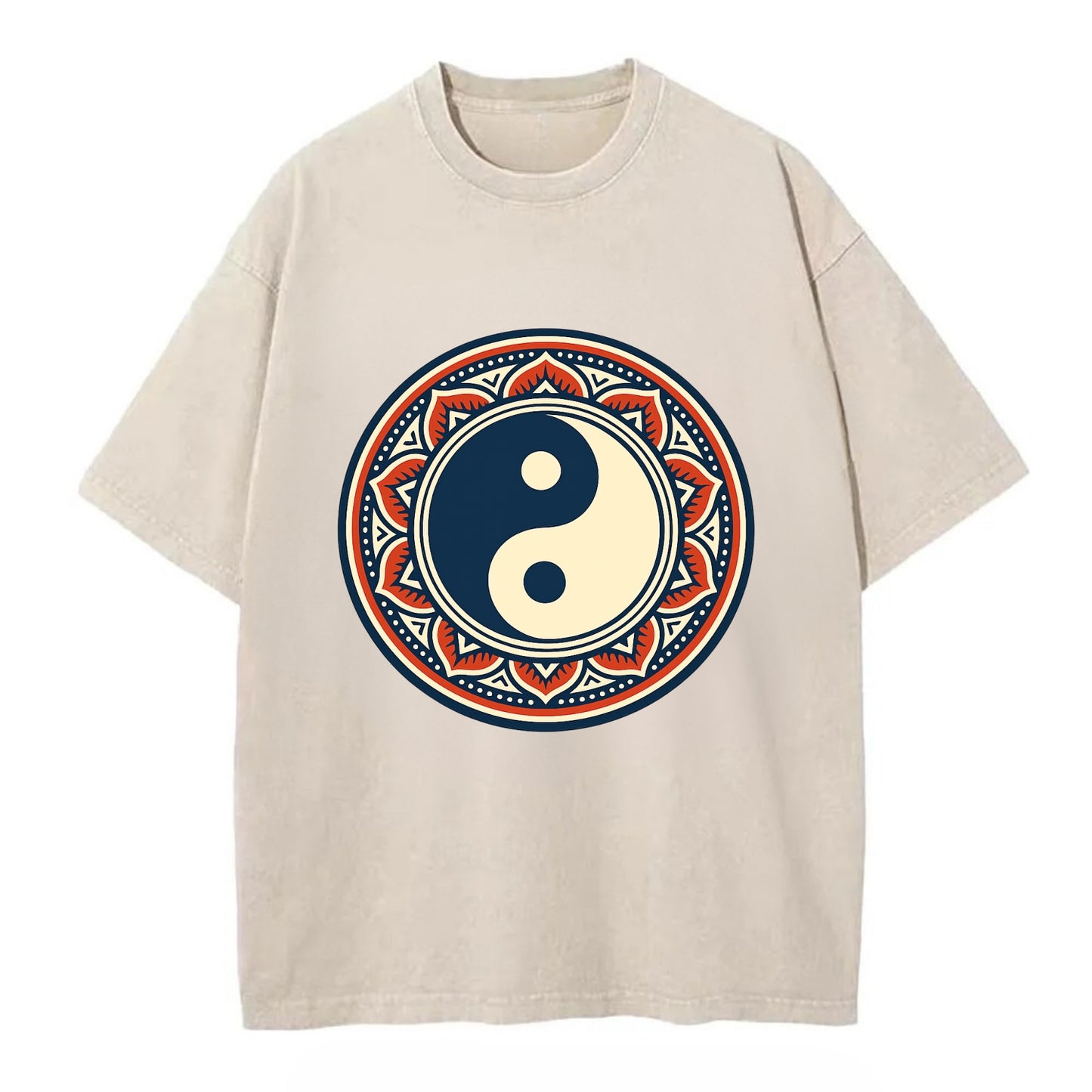 Harmony of Balance - Vintage T-shirt - Off White
