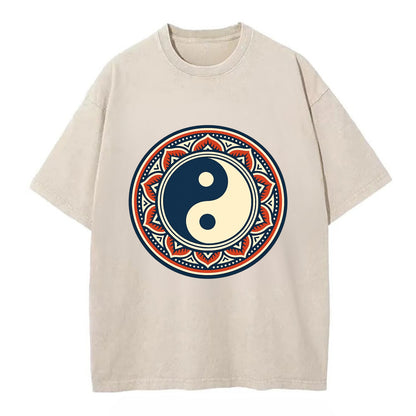 Harmony of Balance - Vintage T-shirt - Off White