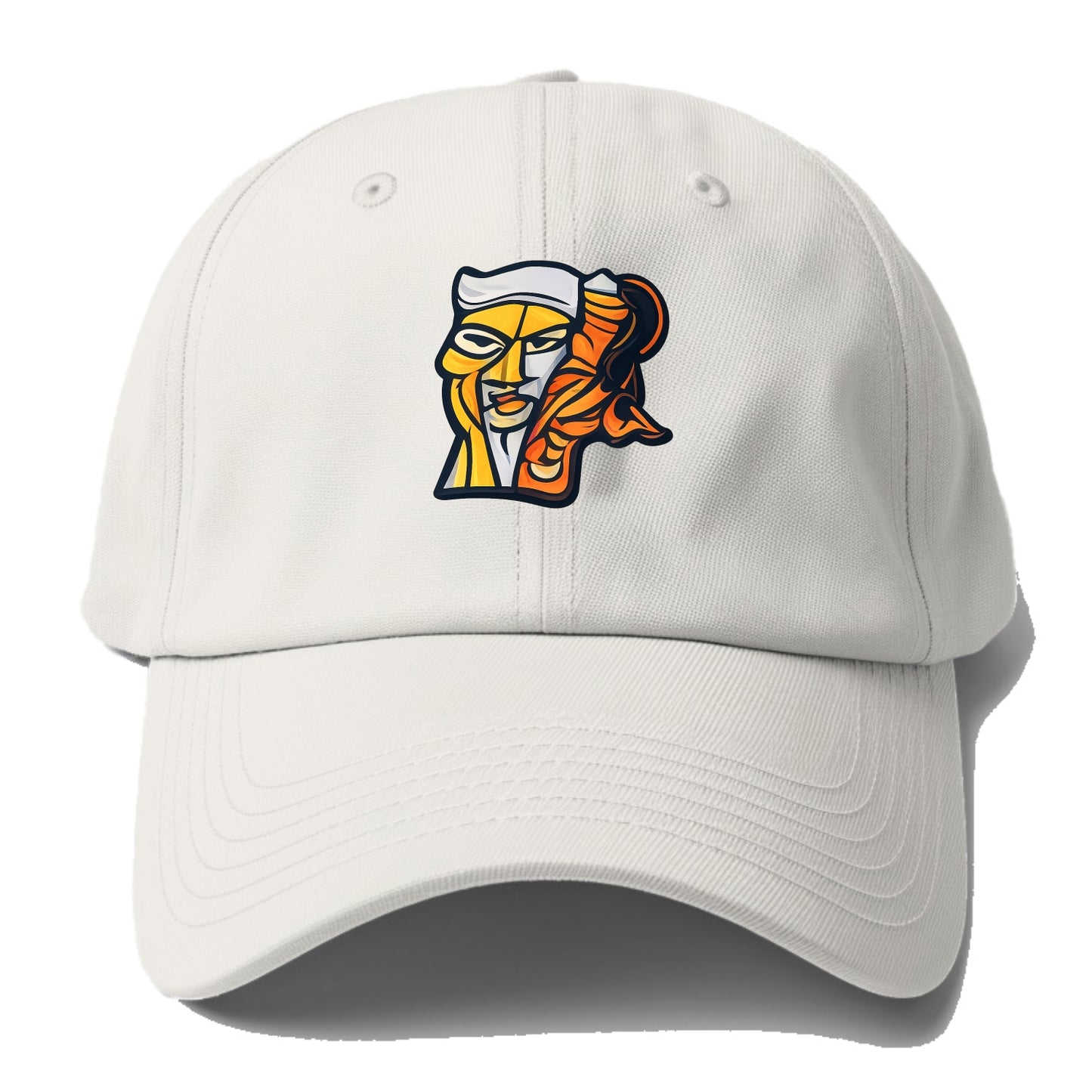 Axis Face - Baseball Cap - Off White