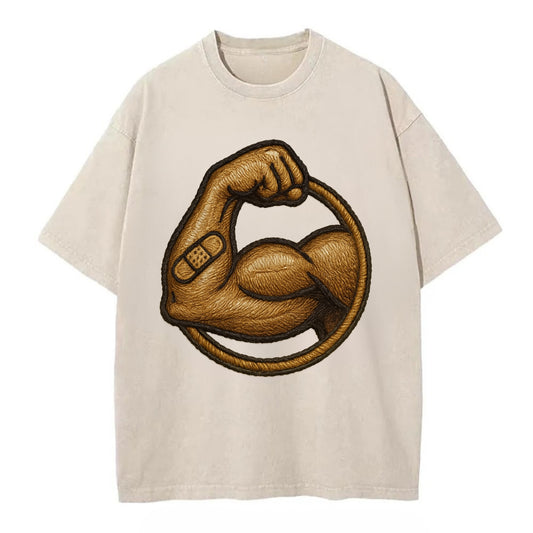 Sore Today Strong Tomorrow  - Vintage T-shirt - Off White