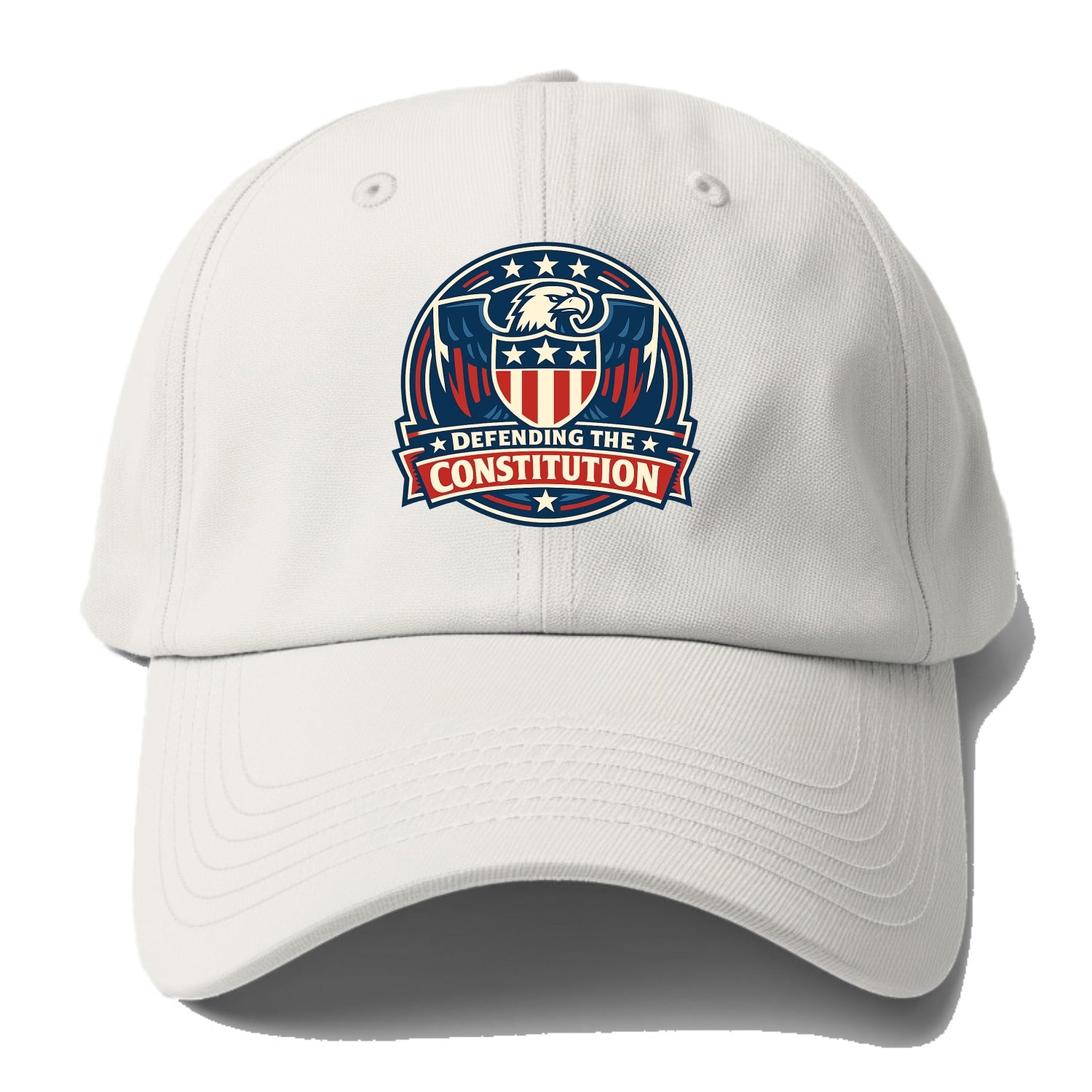 Defend Constitution - Baseball Cap - Off White