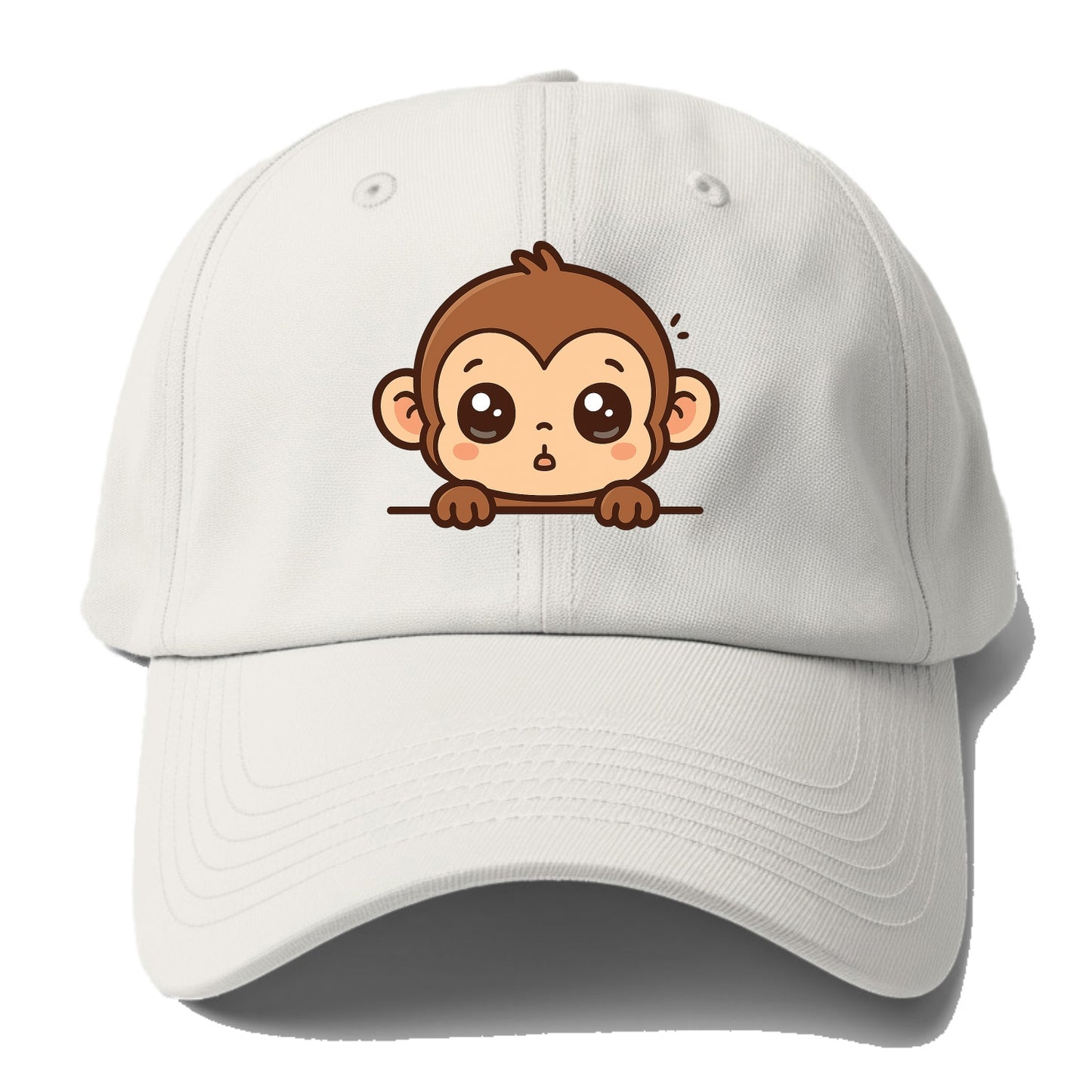 Baby Monkey  - Baseball Cap - Off White