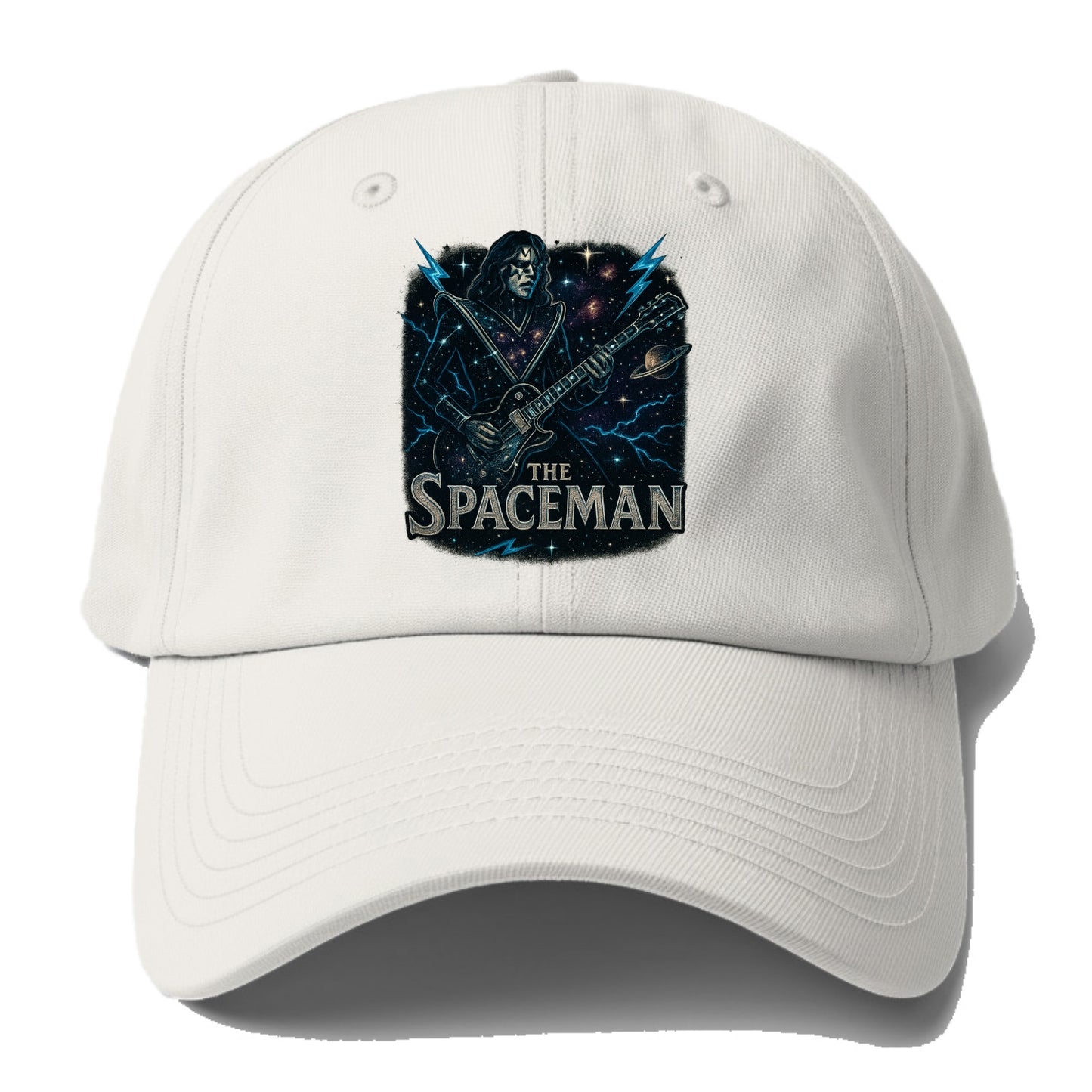Spaceman Constellation - Baseball Cap - Off White