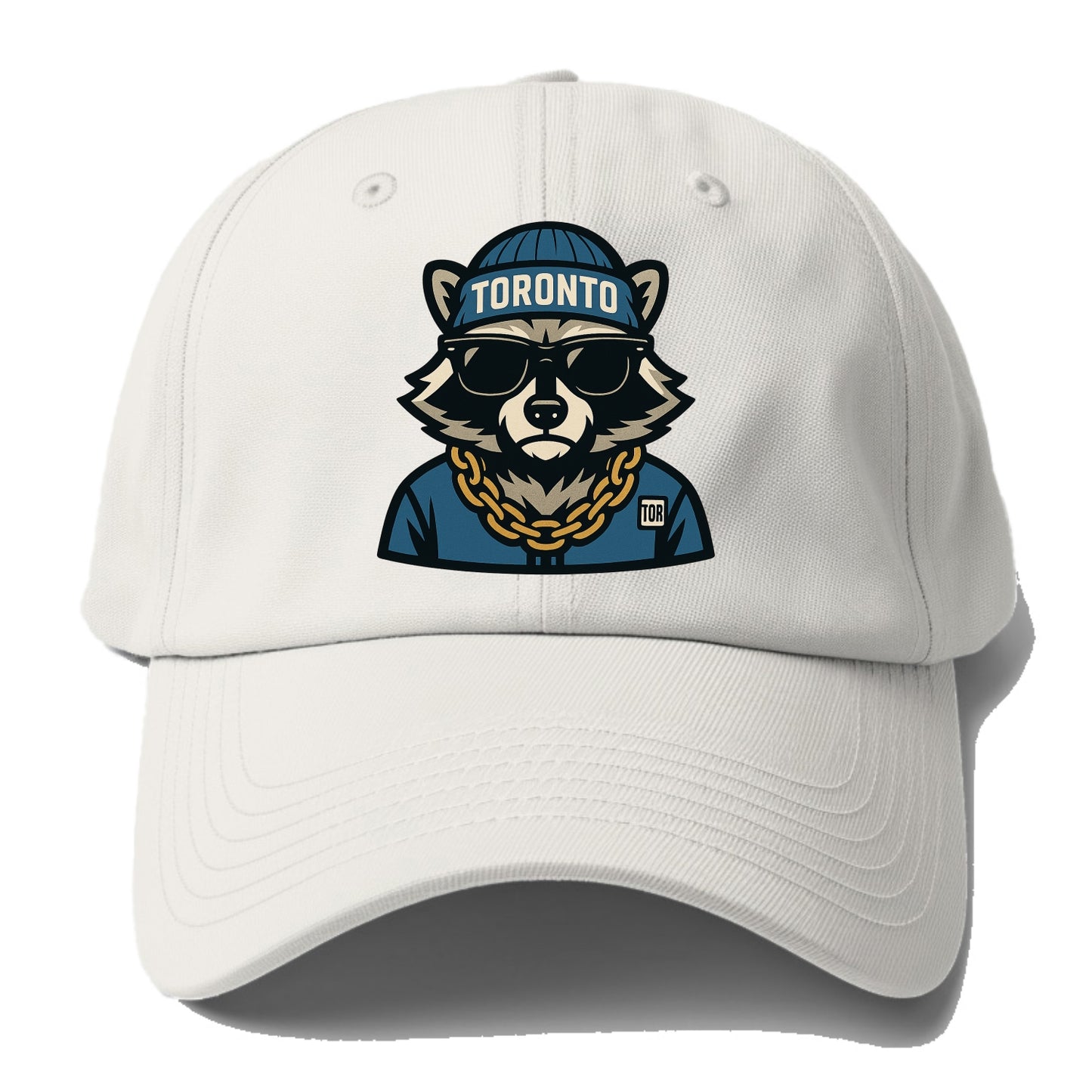 Toronto Raccoon - Baseball Cap For Big Heads - Off White