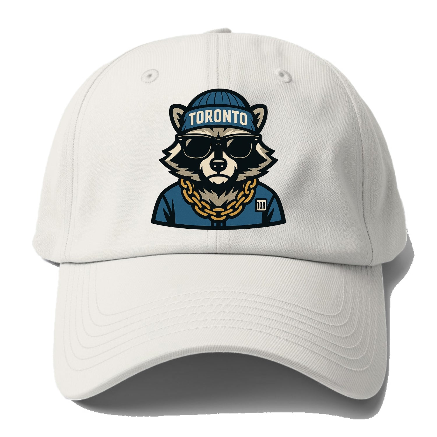 Toronto Raccoon - Baseball Cap For Big Heads - Off White