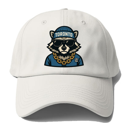 Toronto Raccoon - Baseball Cap For Big Heads - Off White