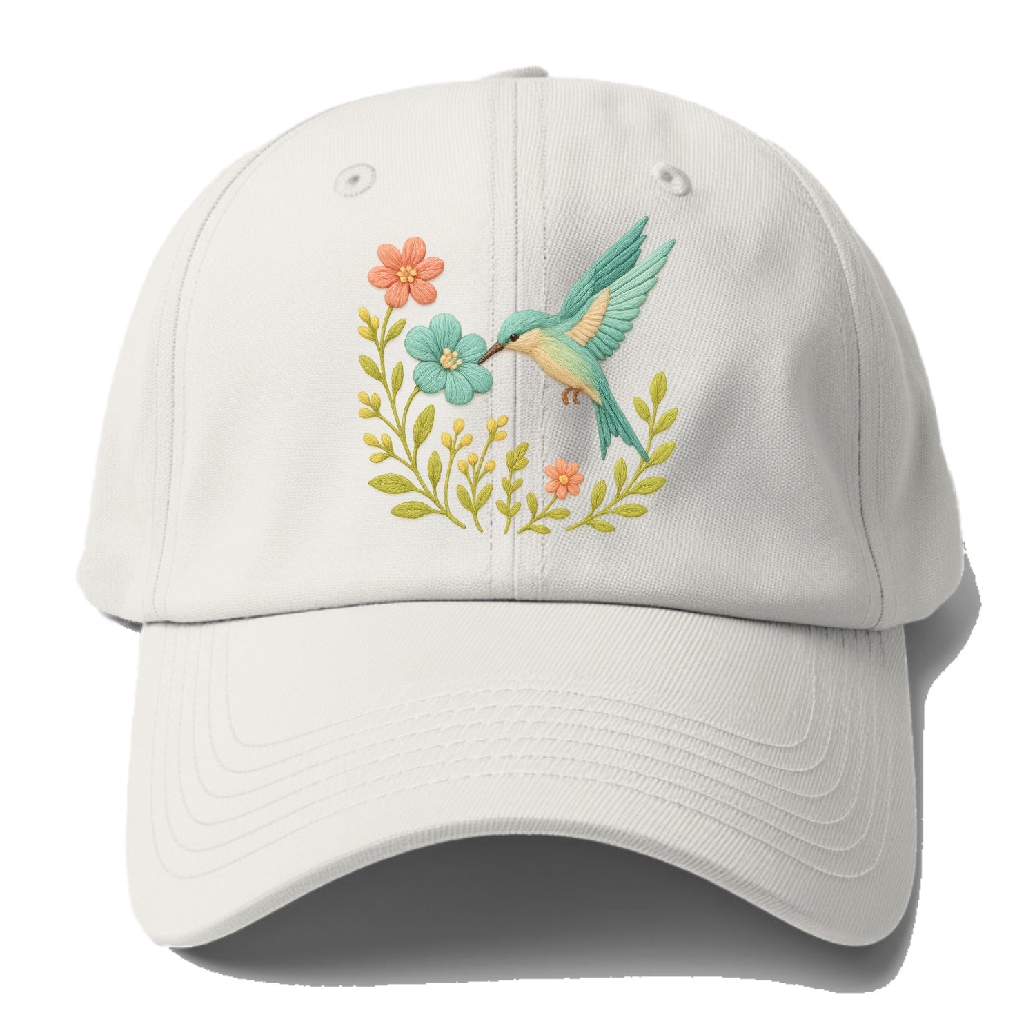 Mint Bee-Eater - Baseball Cap For Big Heads - Off White