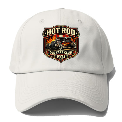 Hot Rod Club 1931 - Baseball Cap - Off White