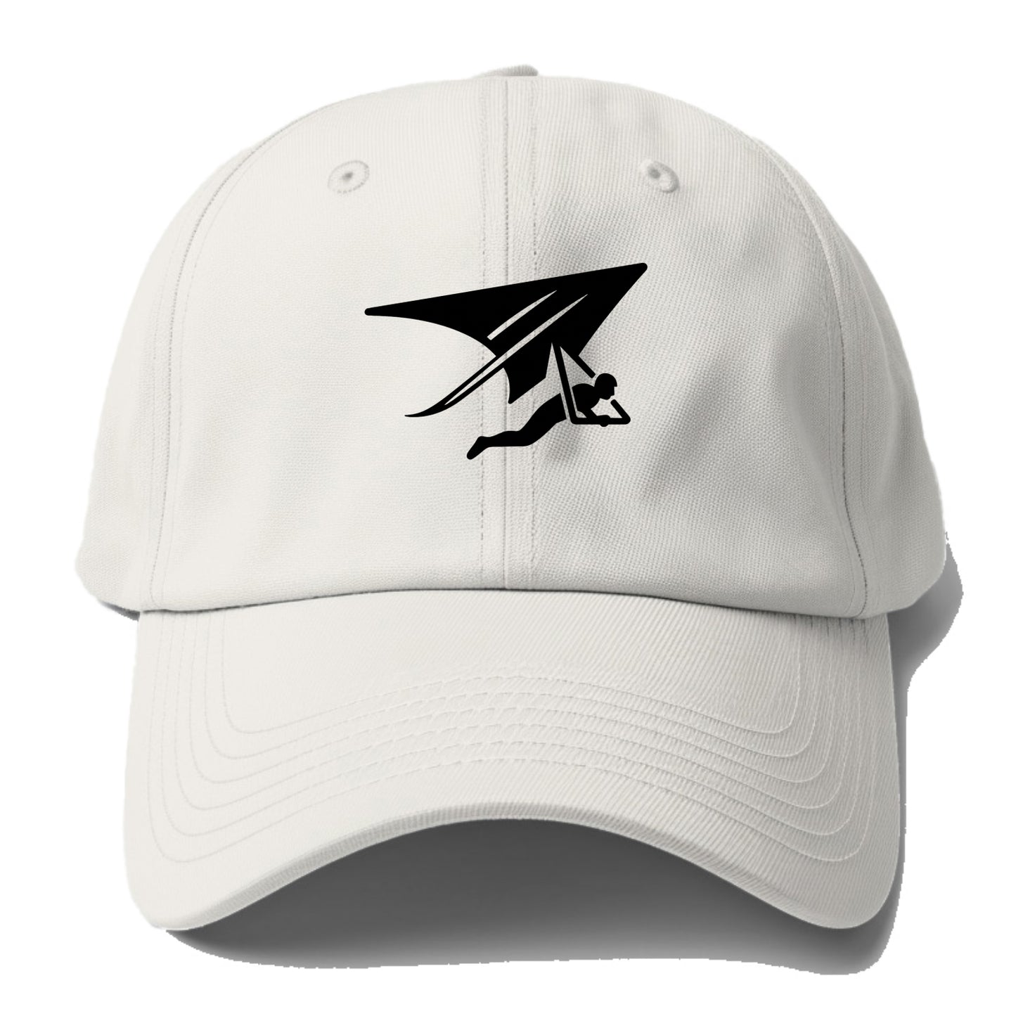 Hang glider soaring - Baseball Cap - Off White