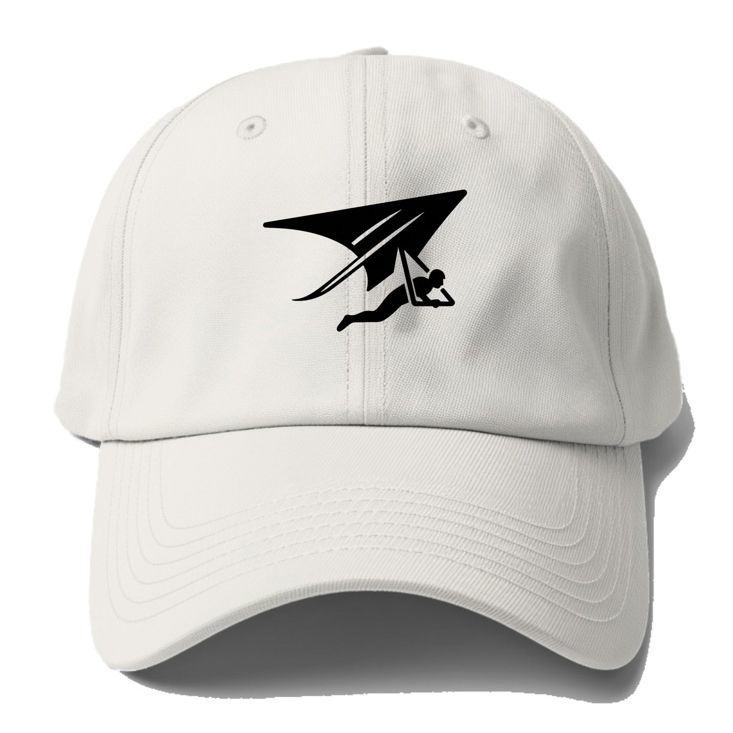 Hang glider soaring - Baseball Cap - Off White