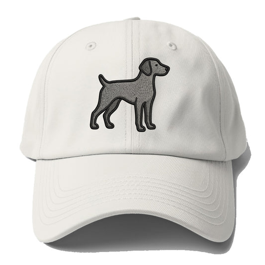 Weimaraner - Trendy gray ghost design wi - Baseball Cap For Big Heads - Off White