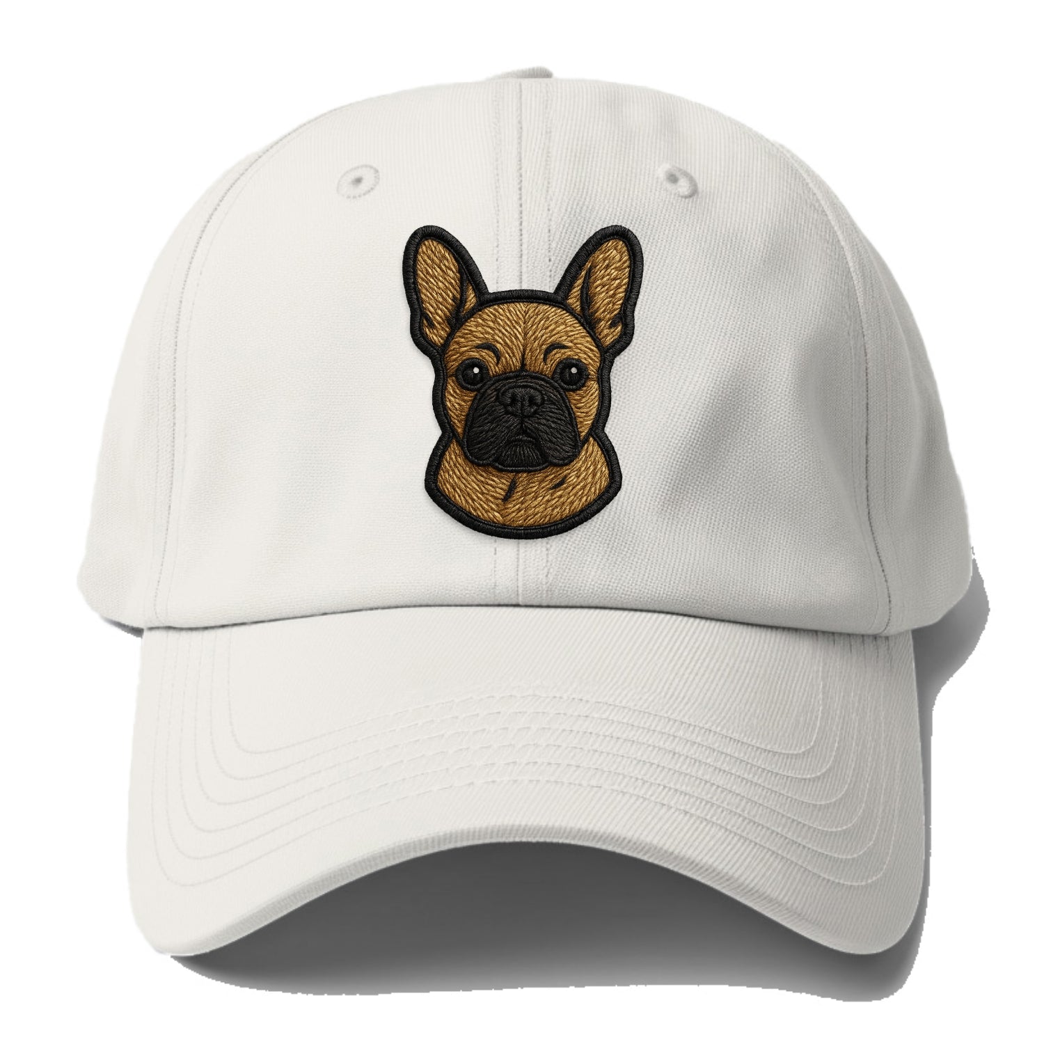 French Bulldog - Modern streetwear style - Baseball Cap - Off White