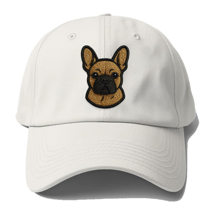 French Bulldog - Modern streetwear style - Baseball Cap - Off White