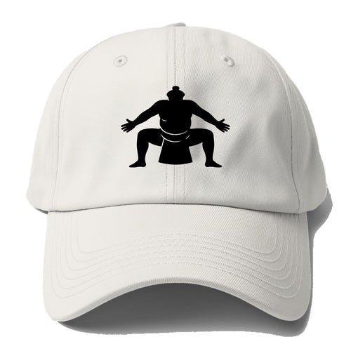 Japanese sumo wrestler ceremonial stance - Baseball Cap For Big Heads
