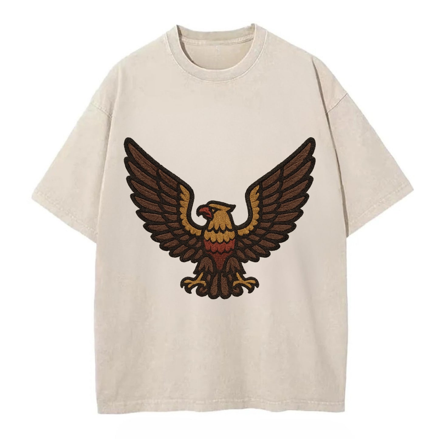 Eagle Wings  - Vintage T-shirt - Off White